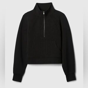 GapFit Black Half-Zip Pullover Size M